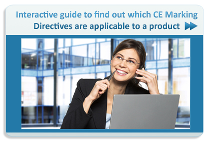 Interactive Guide to evaluate CE Marking Directives apply to a product