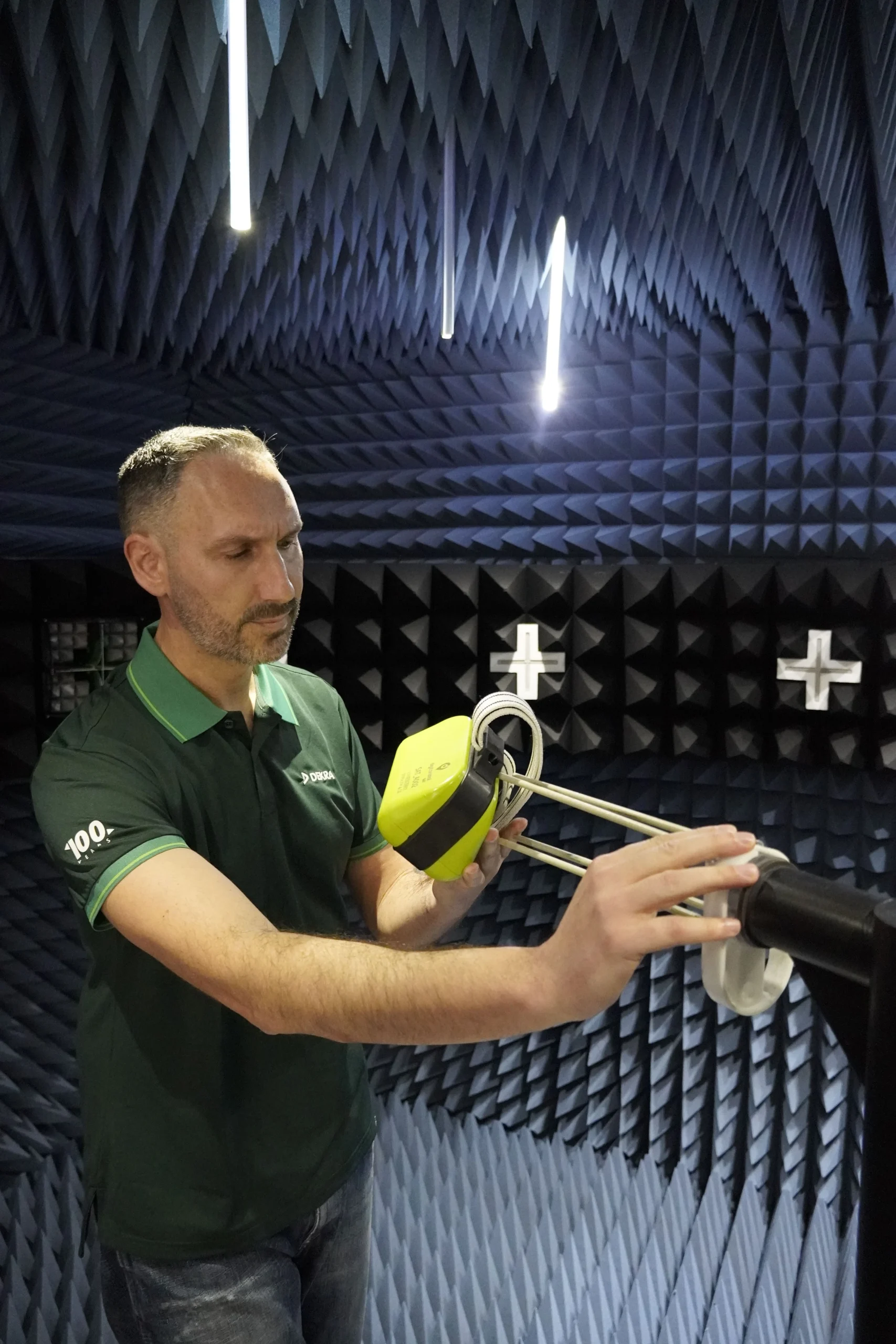 Ensayo Conectividad Cámara Anecoica