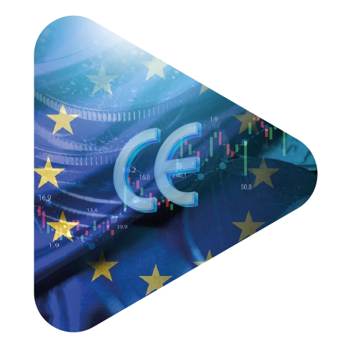 Equipo planificando la exportación de un producto certificado con marcado CE